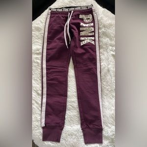 PINK Victorias Secret joggers size XS